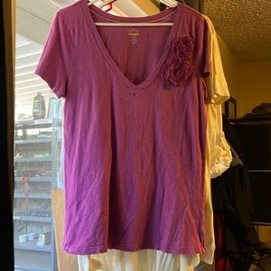 Cute pink shirt! Old navy size large, worn only once